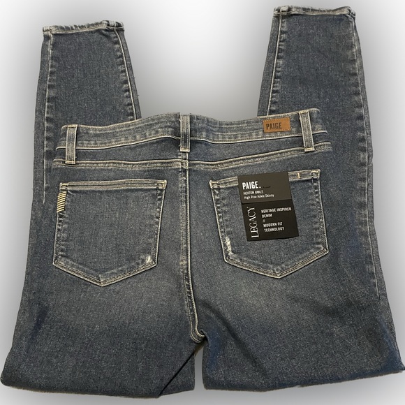 NWT Paige Hoxton High Rise Ankle Skinny - Picture 3 of 10